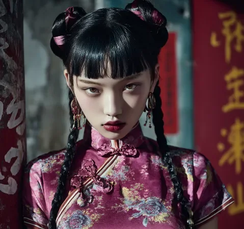 动画影像频道代表画面，手绘质感与色彩层次